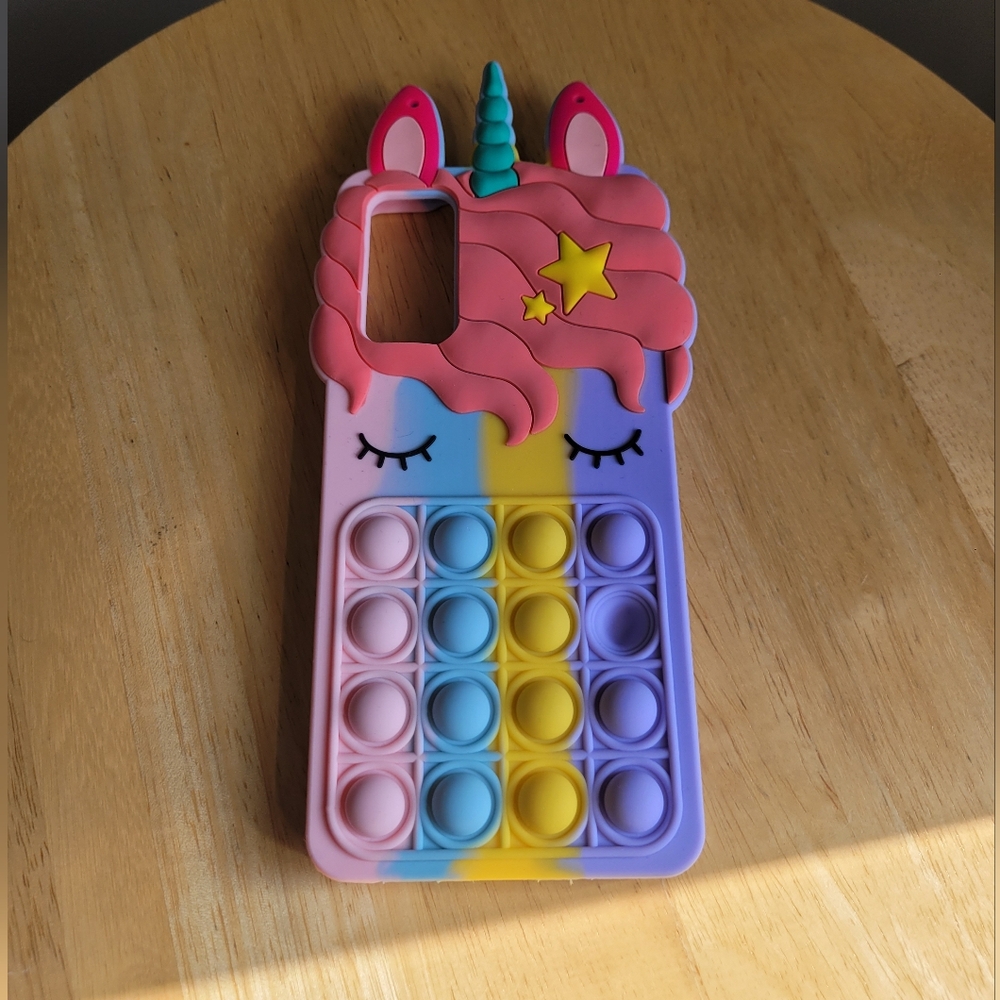 S20FE Unicorn Pop It Phone Case Silicone